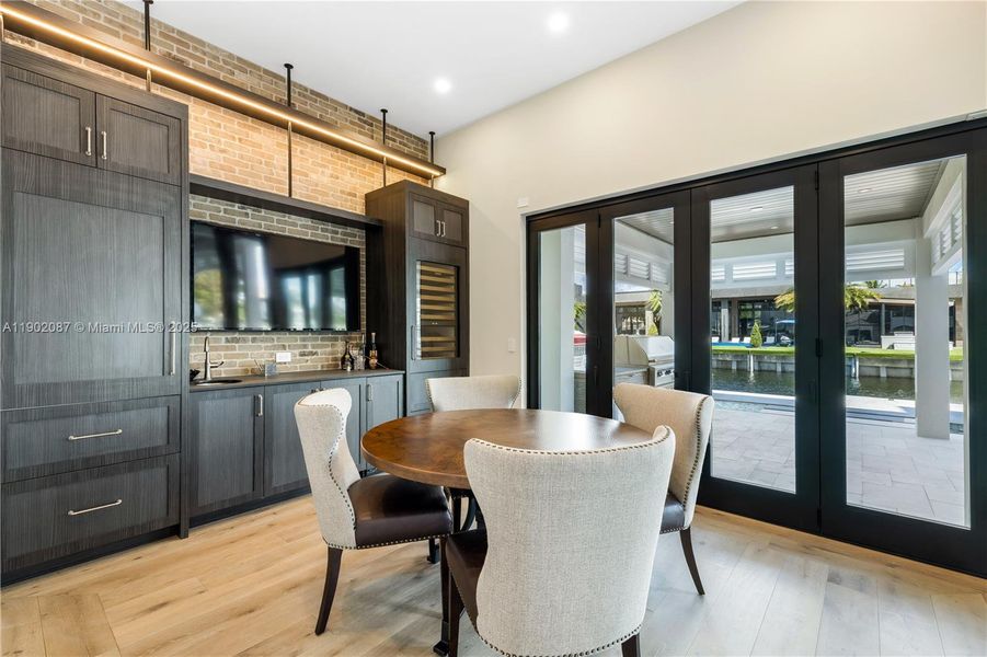 Furnished interior view inside a new home in , Fort Lauderdale (Image 15). Furnished interior view inside a new home in , Fort Lauderdale (Image 15).