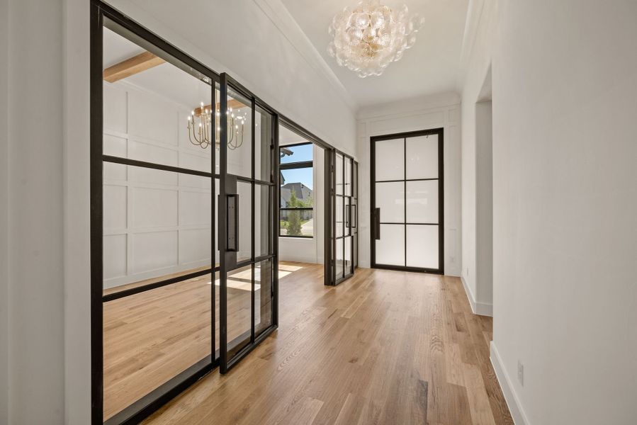 Spacious, unfurnished interior of a new home in Montclair, Prosper (Image 22). Spacious, unfurnished interior of a new home in Montclair, Prosper (Image 22).