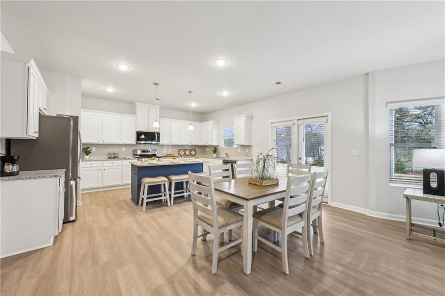 Furnished interior view inside a new home in Stephen's Landing, Loganville (Image 11).