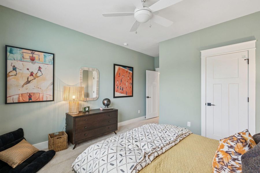 Furnished interior view inside a new home in Miller's Crossing, Johns Island (Image 36).