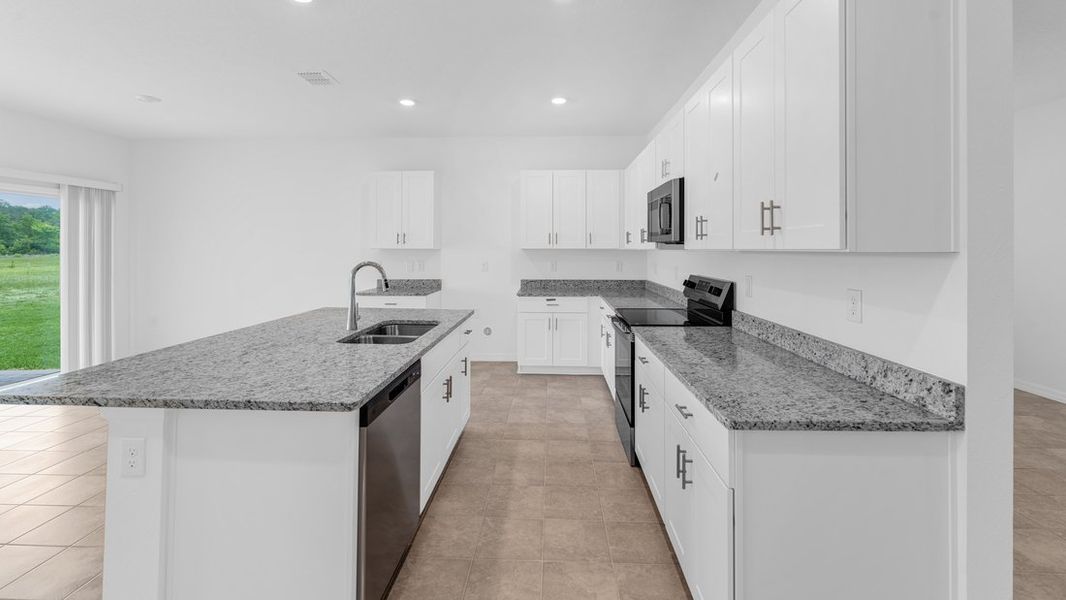 Furnished interior view inside a new home in Coopers Meadow, Jacksonville (Image 12).