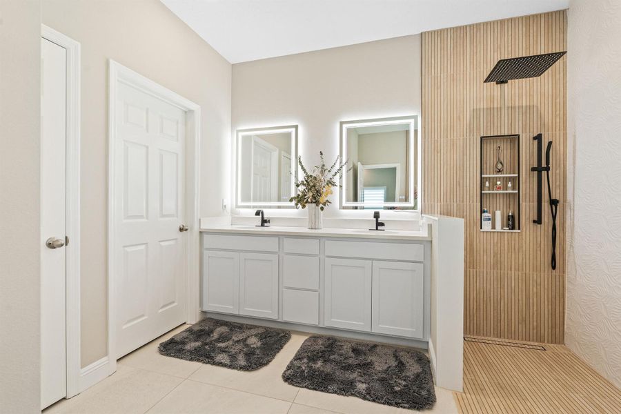 Furnished interior view inside a new home in Grande Hammock, Vero Beach (Image 48). Furnished interior view inside a new home in Grande Hammock, Vero Beach (Image 48).