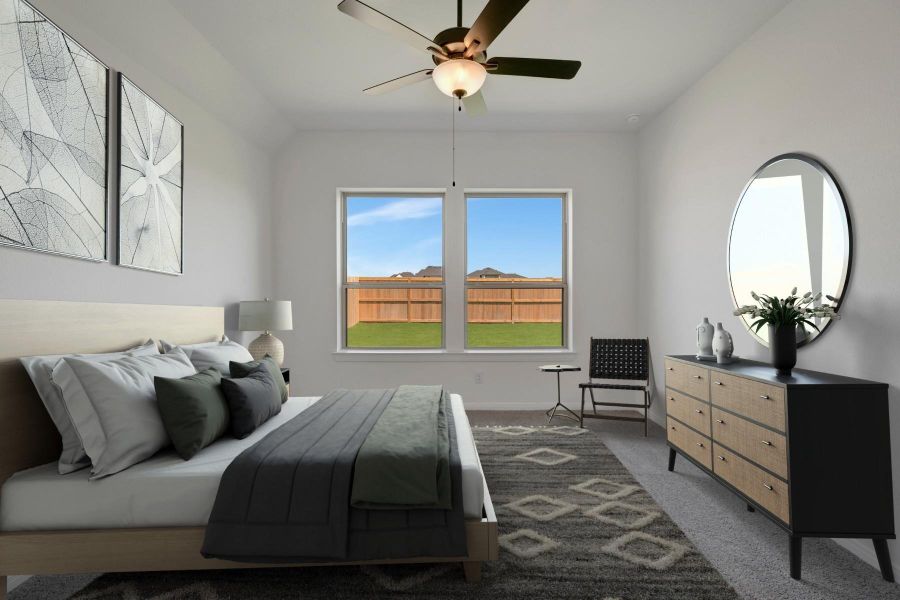 Virtually staged to give you the visual you need to see furniture placement and how the home can live.
