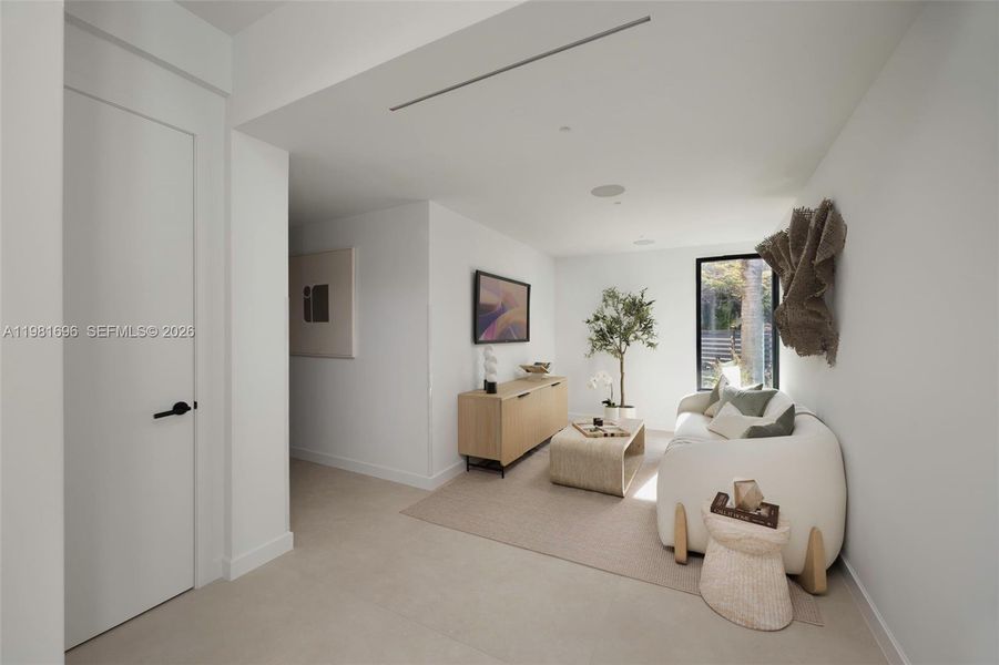 Furnished interior view inside a new home in , Miami (Image 5).