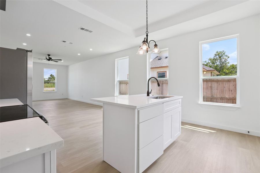 Furnished interior view inside a new home in , Bastrop (Image 14). Furnished interior view inside a new home in , Bastrop (Image 14).