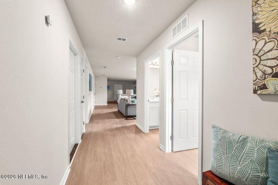 Furnished interior view inside a new home in , Jacksonville (Image 8).