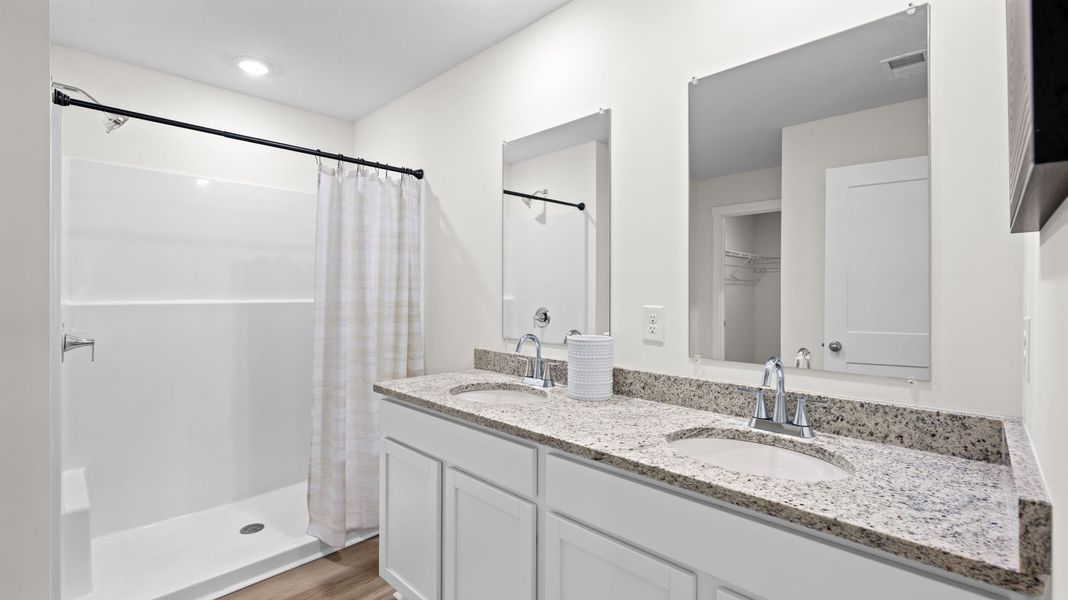 Furnished interior view inside a new home in Timber Creek, Rossville (Image 28).