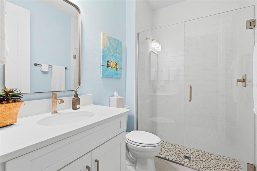 Furnished interior view inside a new home in , Nokomis (Image 37).