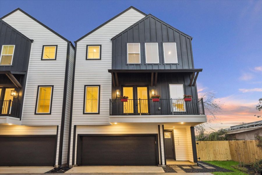 Front exterior of a new home in , Houston, TX, highlighting curb appeal (Image 26).