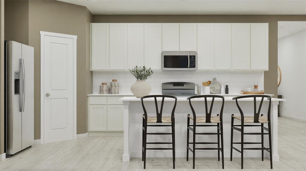 Furnished interior view inside a new home in The Ridge at Knob Creek, Temple (Image 10).