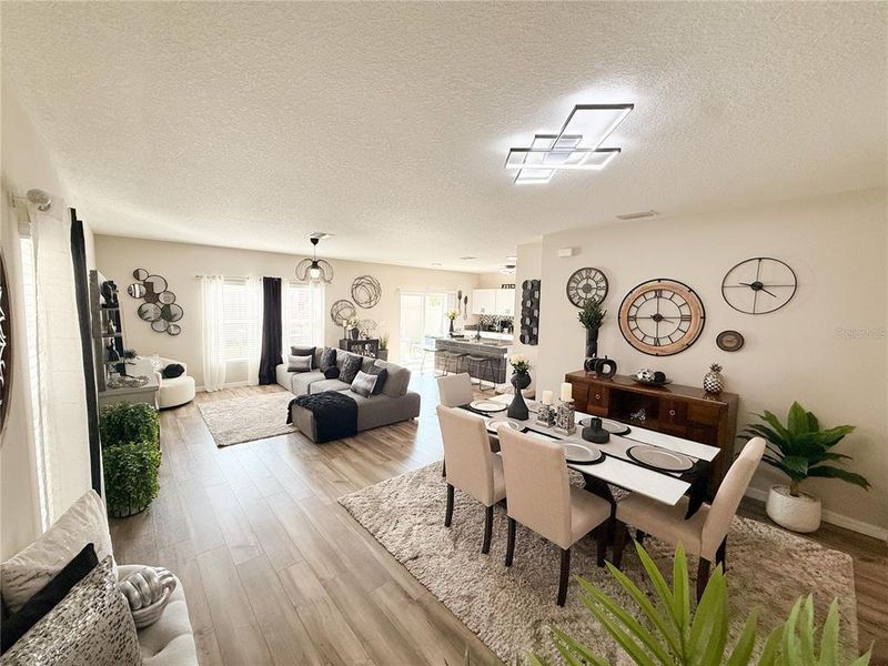 Furnished interior view inside a new home in , Haines City (Image 23). Furnished interior view inside a new home in , Haines City (Image 23).