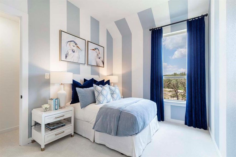 Furnished interior view inside a new home in Tavolo Park, Fort Worth (Image 38). Furnished interior view inside a new home in Tavolo Park, Fort Worth (Image 38).