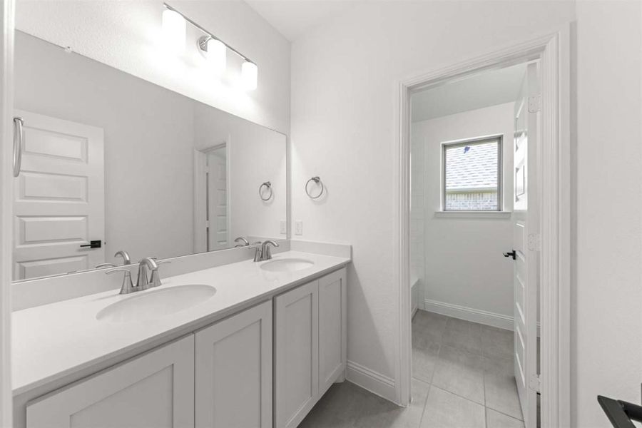 Furnished interior view inside a new home in River Ranch, Van Alstyne (Image 11).