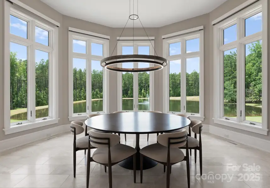 Furnished interior view inside a new home in , Pinehurst (Image 6).