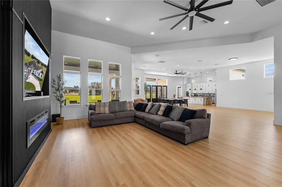 Furnished interior view inside a new home in , Groveland (Image 16).