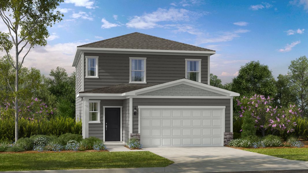 Representative exterior photo of a completed home built from the Lenoir by Taylor Morrison in Fincastle Glen, Shelby, NC (Image 3).