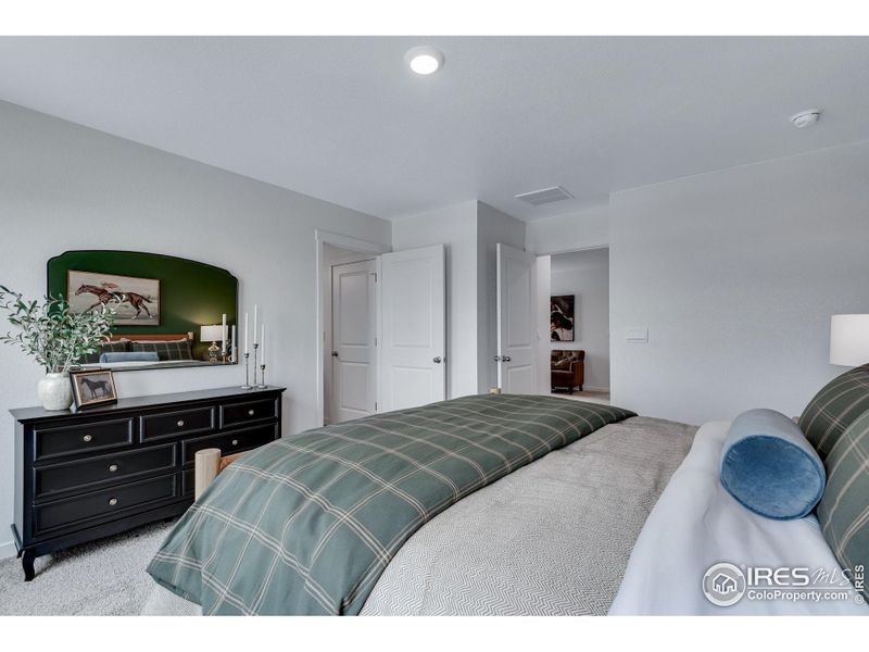 Furnished interior view inside a new home in Vista Meadows, Fort Lupton (Image 42).