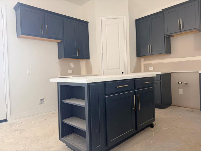 Actual progress of your home.