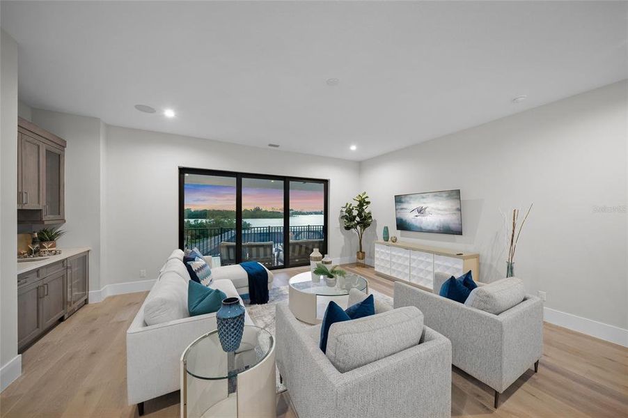 Furnished interior view inside a new home in , Nokomis (Image 15).