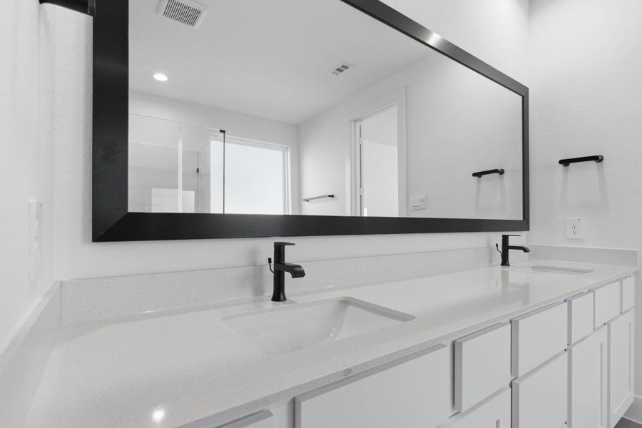 Furnished interior view inside a new home in , League City (Image 13).