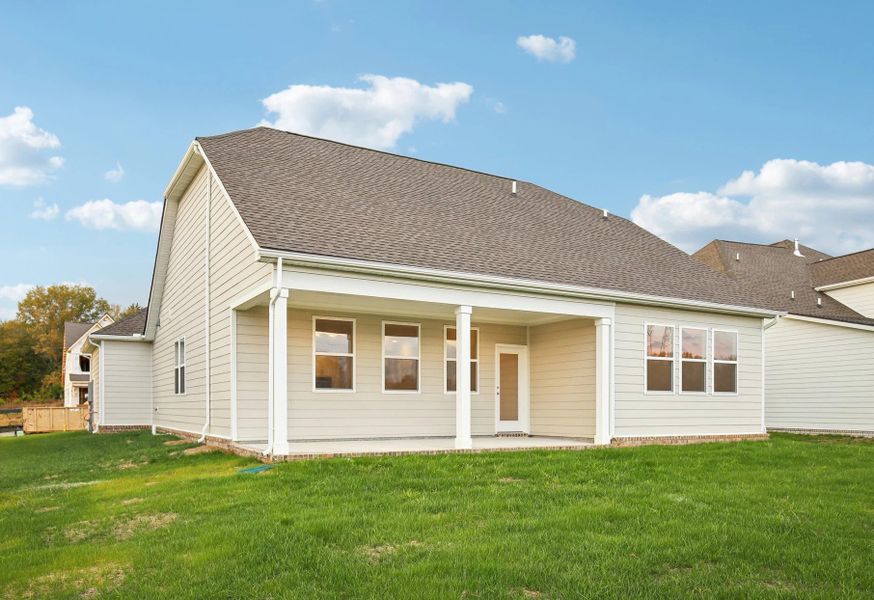 Exterior details and patio area of a home in Willow Landing, Mount Juliet (Image 27).