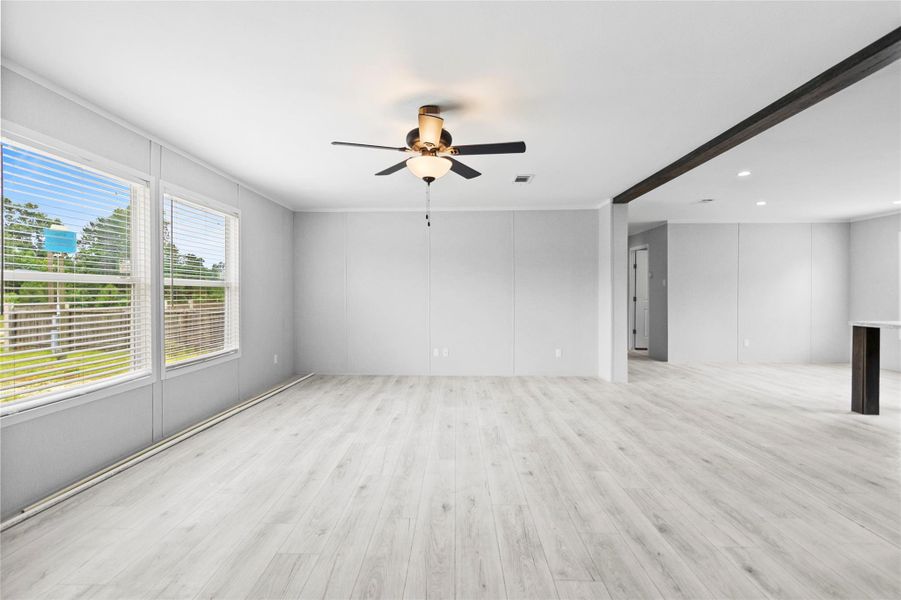 Spacious, unfurnished interior of a new home in , Cleveland (Image 10).