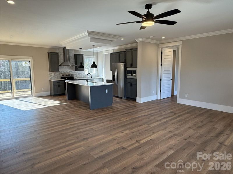 Spacious, unfurnished interior of a new home in , Morganton (Image 12).
