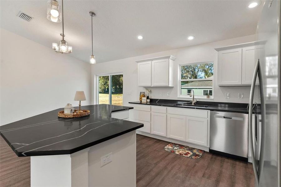 Furnished interior view inside a new home in , Leesburg (Image 7).