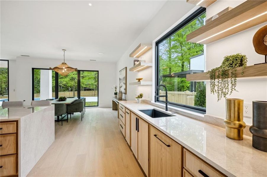 Furnished interior view inside a new home in , Brookhaven (Image 6).