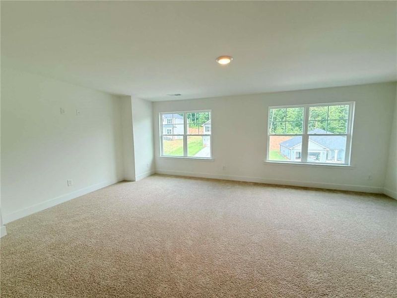 Spacious, unfurnished interior of a new home in Thunder Ridge, Dawsonville (Image 22). Spacious, unfurnished interior of a new home in Thunder Ridge, Dawsonville (Image 22).