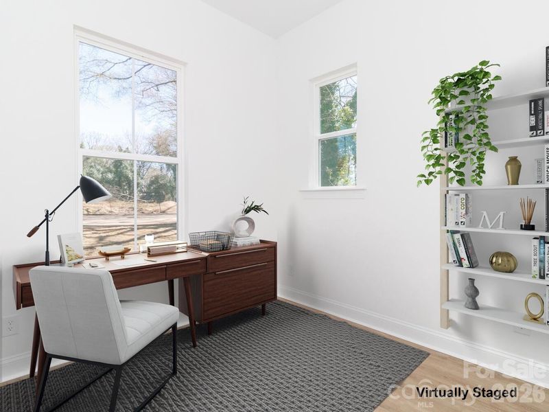 Furnished interior view inside a new home in , Charlotte (Image 7).