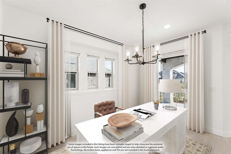 Furnished interior view inside a new home in West Crossing, Anna (Image 16). Furnished interior view inside a new home in West Crossing, Anna (Image 16).