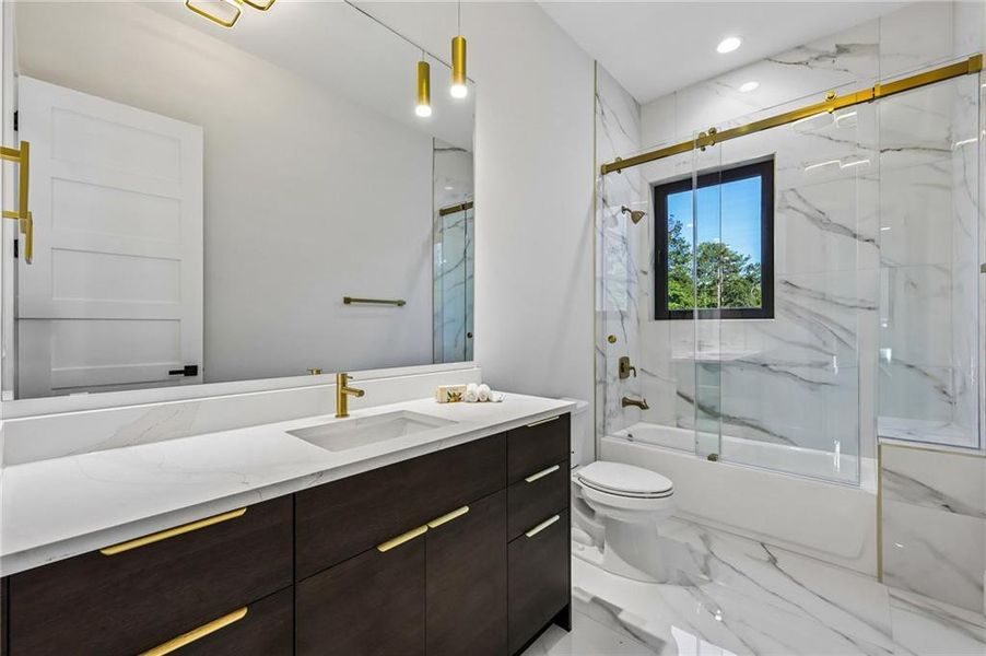 Furnished interior view inside a new home in , Hoschton (Image 18).