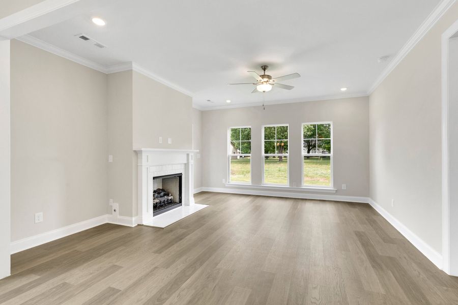 Spacious, unfurnished interior of a new home in Rutherford, Columbia (Image 26). Spacious, unfurnished interior of a new home in Rutherford, Columbia (Image 26).