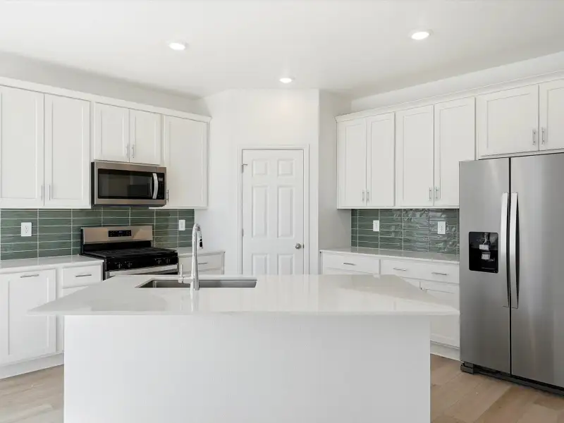 Furnished interior view inside a new home in Meridian Ranch, Peyton (Image 5).