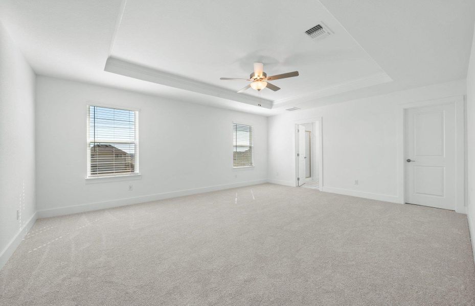 Spacious, unfurnished interior of a new home in Crosswinds, Kyle (Image 18). Spacious, unfurnished interior of a new home in Crosswinds, Kyle (Image 18).