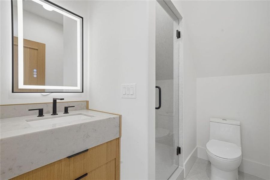 Furnished interior view inside a new home in , Canton (Image 52).