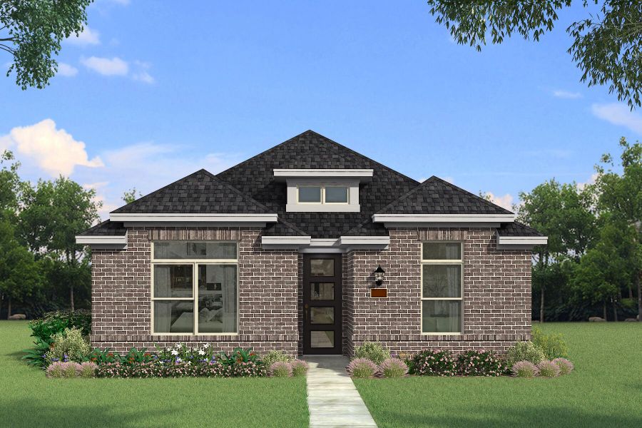 The Angelina - Modern Prairie Elevation The Angelina - Modern Prairie Elevation