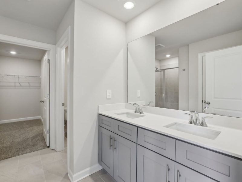 Furnished interior view inside a new home in Nelson's Creek, Mocksville (Image 6).