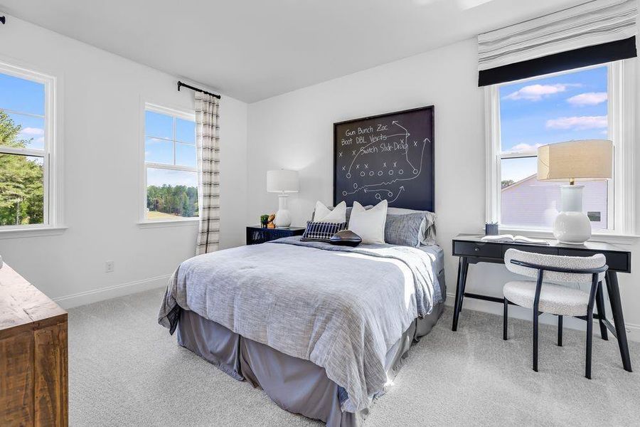 Furnished interior view inside a new home in Reserve at Hickory Walk, Kennesaw (Image 37).
