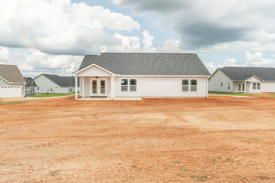 Representative exterior photo of a completed home built from the Sage by Enchanted Homes in Ballentine Ridge, Lyman, SC (Image 21).