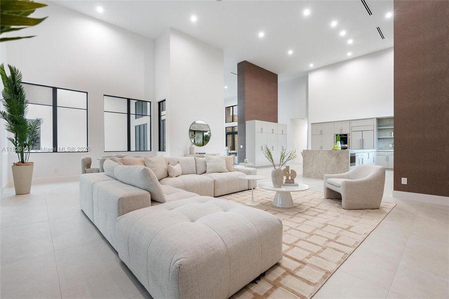 Furnished interior view inside a new home in , Davie (Image 17).