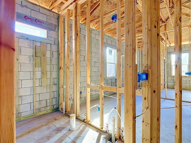 In-progress construction of a new home in , Poinciana, FL (Image 26).