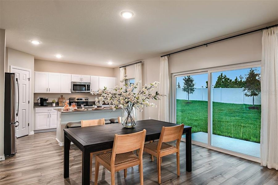 Furnished interior view inside a new home in Scenic Terrace, Haines City (Image 14).
