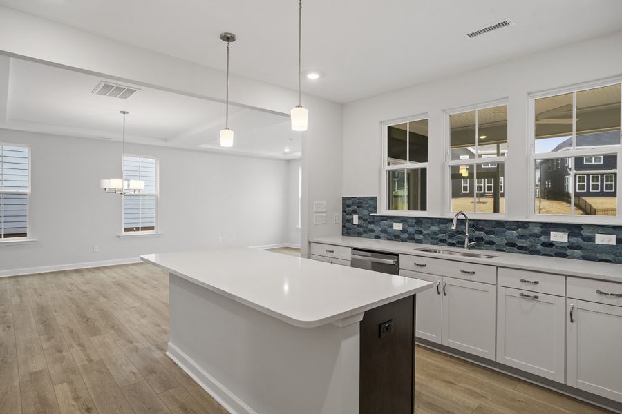 Furnished interior view inside a new home in Sweetbrier, Durham (Image 15).
