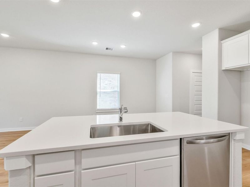 Furnished interior view inside a new home in Lakes at Black Oak, Magnolia (Image 6).