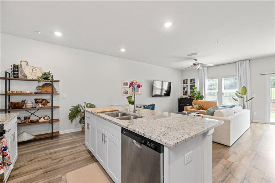 Furnished interior view inside a new home in , Mableton (Image 12).
