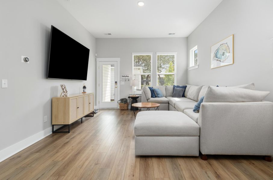 Furnished interior view inside a new home in , Charleston (Image 6). Furnished interior view inside a new home in , Charleston (Image 6).