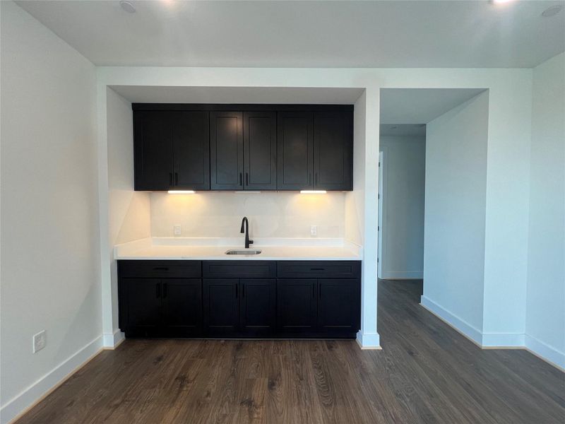 Furnished interior view inside a new home in The Grove, Austin (Image 8). Furnished interior view inside a new home in The Grove, Austin (Image 8).