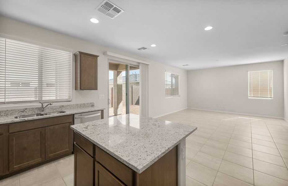 Furnished interior view inside a new home in Asante- Atrium Series, Surprise (Image 13).